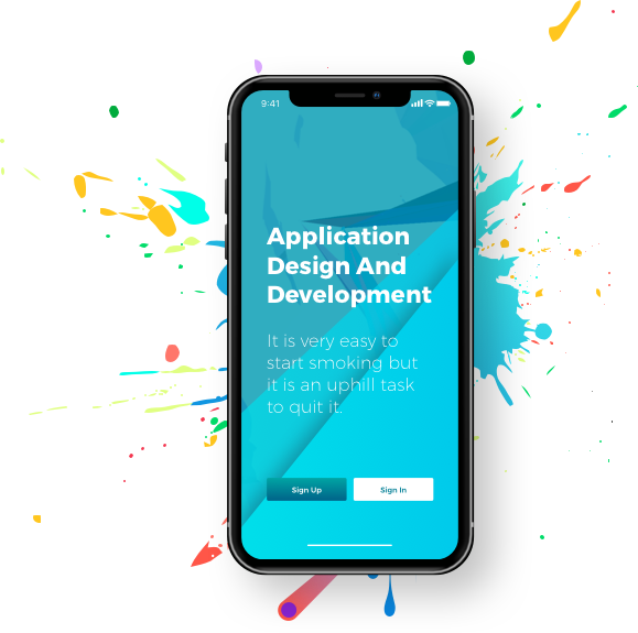 Mockup application mobile